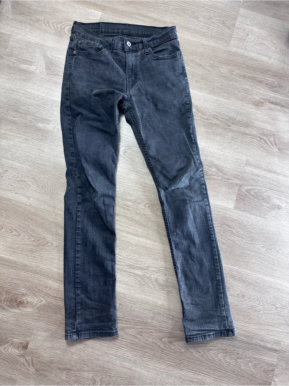 Levi's Men's Slim Jeans in Washed Black